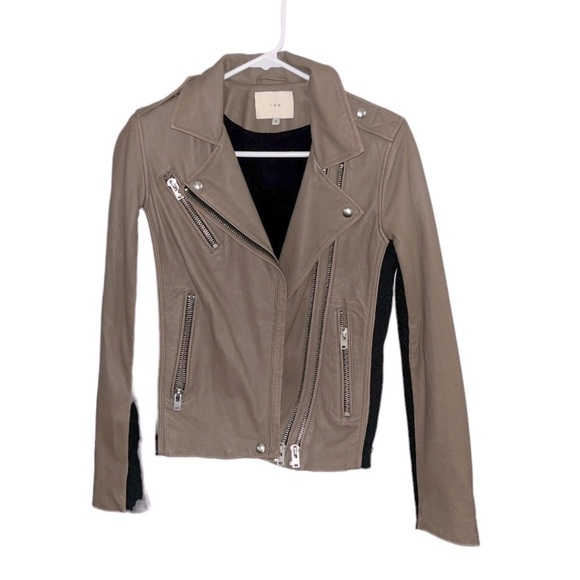 Like New | IRO Vikaspe Leather Jacket Size 36 (US XS) - Picture 1 of 12